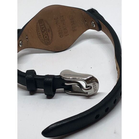 Authentic Fossil Genuine Leather Watch Full Band Use For Parts ES3263 L395 - Picture 5 of 7